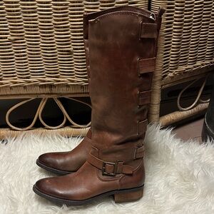 Arturo Chiang Brown Heeled Boots